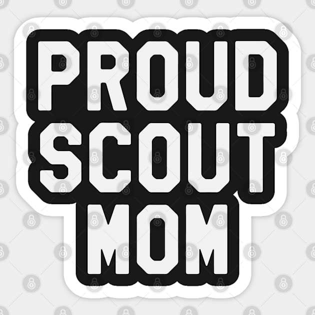 Proud Scout Mom Sticker by ahmed4411